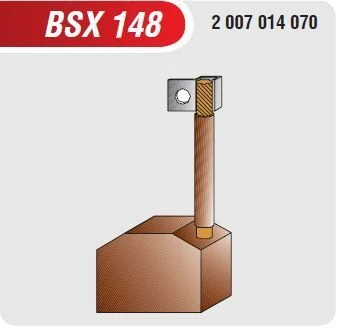 MEGA BSX148 24V  DAF MAN MERCEDES IVECO RENAULT LEYLAND  ALFKB TİPİ TEK KABLOLU 12×36X27  (BOSCH TİPİ) ürün görseli 1