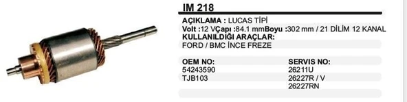 DODO KOLLEKTÖR 12V TJT103 FORD BMC İNCE FREZE LUCAS TİP ürün görseli 1