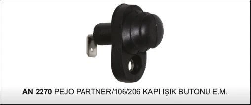 VERTEX KAPI IŞIK BUTONU EM PEUGEOT PARTNER-106-206 ürün görseli 1