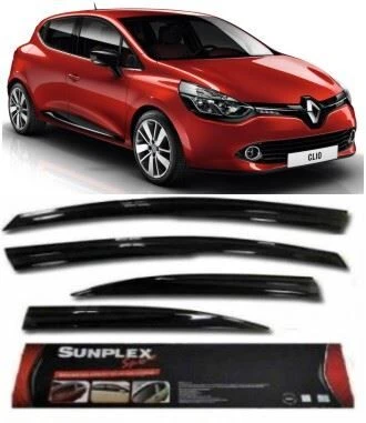 SUNPLEKS CAM RÜZGARLIĞI RENAULT CLIO IV 2012-2017 ÖN-ARKA SPORT STYLE ürün görseli 1