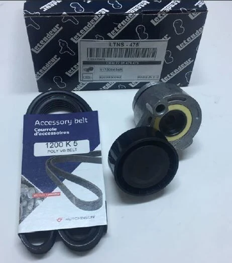 LETENDEUR ALTERNATÖR KAYIŞ KİTİ K9K 5 KANAL 8200850092 K4M K9K ürün görseli 1