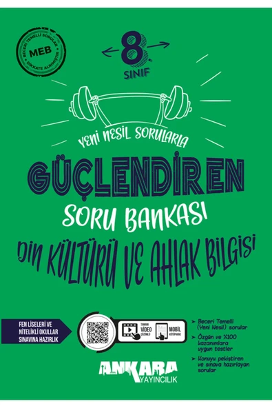 8. Sınıf Din Kültürü Ve Ahlak Bilgisi Güçlendiren Soru Bankası ürün görseli 1