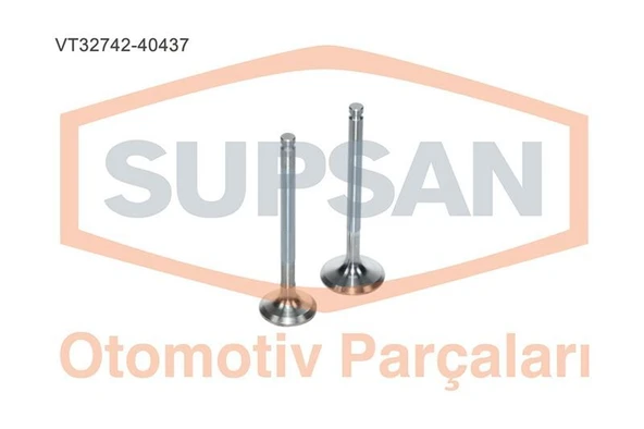 SUPSAN SUBAP TAKIM FIAT DOBLO, PALİO, ALBEA, PANDA, PUNTO, PALİO VAN 1.2 8V  (ENG. 188 A4.000) 8 SUBAP ürün görseli 1