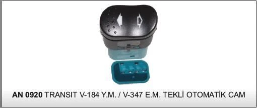 DODO ANAHTAR CAM AÇMA FORD TRANSİT V-347 V-184 TEKLİ 25236 - AN303 - AN0920 ürün görseli 1