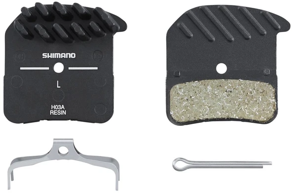 Shimano H03A Disk Fren Balatası Resin 4 Mevsim EBPH03ARFA ürün görseli 1