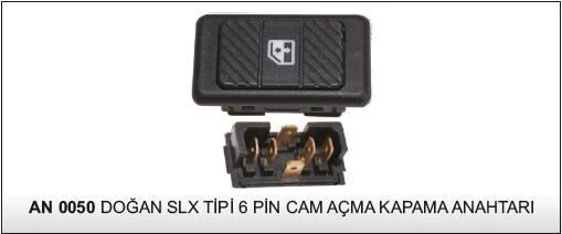 DODO ANAHTAR CAM AÇMA SLX TİP 6P ürün görseli 1