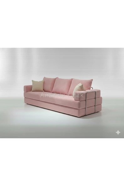 NWİN HOME Pufi Lüx Çok Fonksiyonlu Ortopedik Sünger Kanepe Minder Yatak Modern Koltuk Minder Oyun Alanı 90 x 200 ürün görseli 1