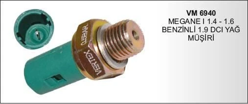 VERTEX YAĞ MÜŞÜRÜ YM. RENAULT LAGUNA- MEGANE- SCENIC- SAFRANE YM. 0.30 BAR ürün görseli 1