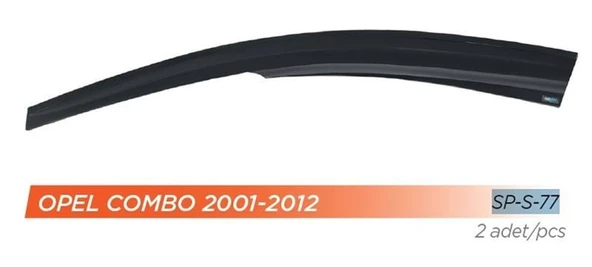 SUNPLEKS CAM RÜZGARLIĞI OPEL COMBO 2001-2012 ÖN SPORT STYLE ürün görseli 1