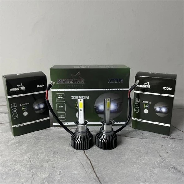 KINGSTAR LED AMPUL XENON İCON SERİSİ 9006 ürün görseli 1