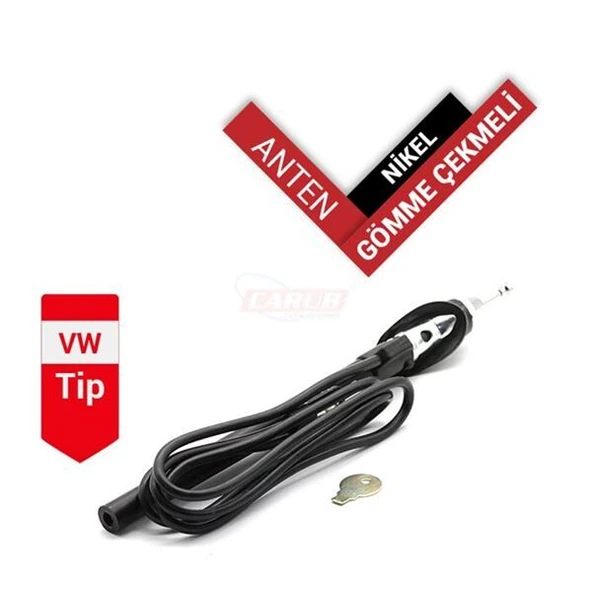 CARUB ANTEN GÖMME NİKEL VW TİP VAKUM ürün görseli 1