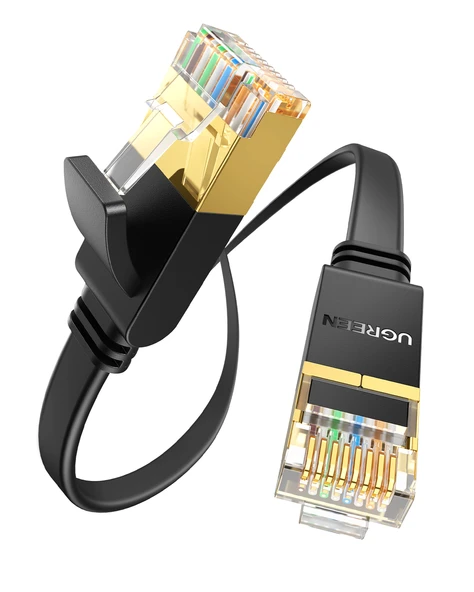 UGREEN CAT7 U/FTP Flat Ethernet Kablosu 8 Metre, 11264 ürün görseli 1