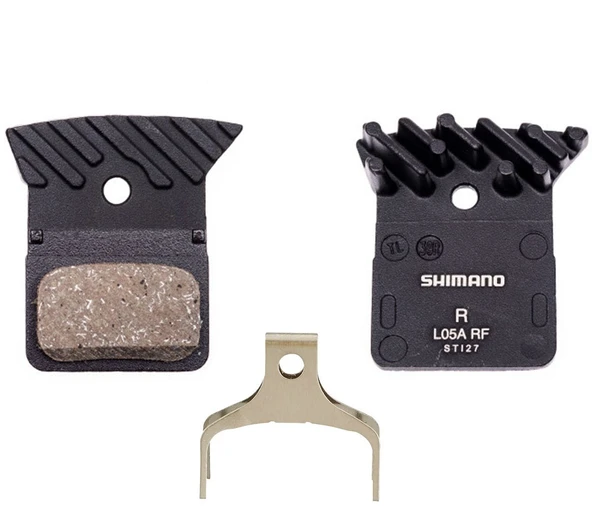 Shimano L05A IceTech Disk Fren Balatası Hava Soğutmalı 1 Çift Kutusuz EBPL05ARFBS ürün görseli 1