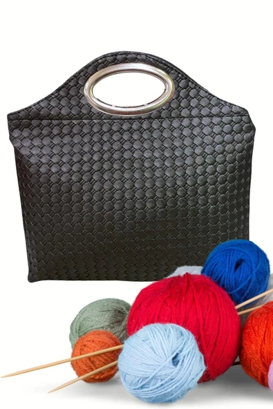 FHD BAGS Kadın İki Gözlü Anne El İşi Çantası ürün görseli 1