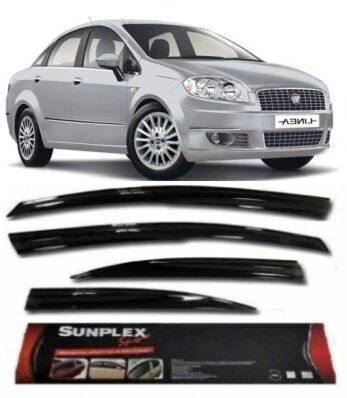 SUNPLEKS CAM RÜZGARLIĞI FIAT LINEA 2006-2015 ÖN-ARKA SPORT STYLE ürün görseli 1