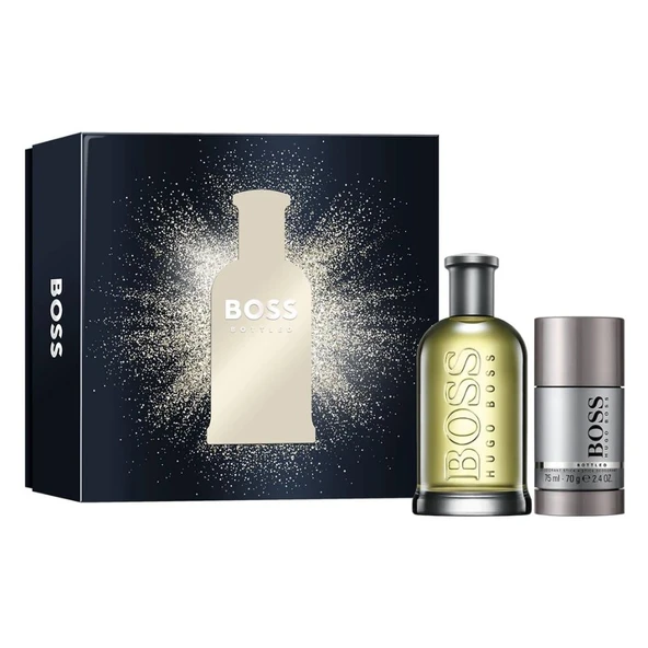 Hugo Boss Bottled EDT 200 ml + Deo Stick 75 ml Erkek Parfüm Seti ürün görseli 1