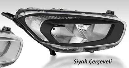 AYFAR FAR SOL SİYAH ÇERÇEVELİ FORD TRANSIT COURIER ( 2018 ) ürün görseli 1