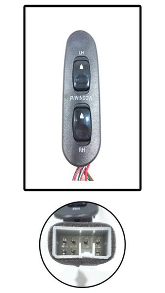 AN 818 CAM KALDIRMA ANAHTARI H 100 SOL ÇİFTLİ 2002 ürün görseli 1