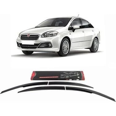 SUNPLEKS KROMLU CAM RÜZGARLIGI FIAT LINEA 2006-2015 4 PARÇA ürün görseli 1