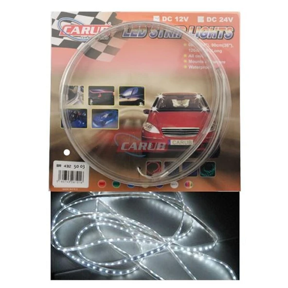 CARUB LAMBA NEON 12V 90CM ELASTİK 2Lİ BEYAZ ürün görseli 1