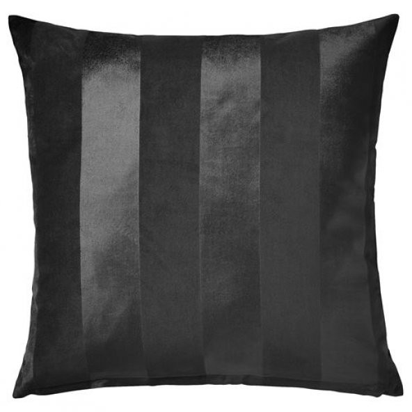 Minder-Kırlent Kılıfı 50x50 cm Gri Renk Fermuarlı Kılıfı Pamuk Ev Dekorasyonu ürün görseli 1