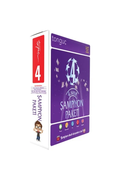Tonguç 4. Sınıf Şampiyon Paketi ürün görseli 1