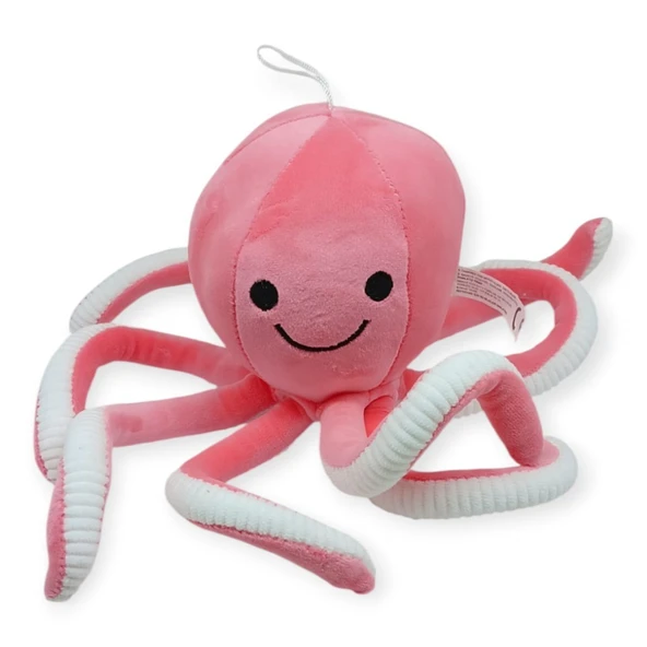 Peluş Sevimli Ahtapot 30 cm - Pembe ürün görseli 1