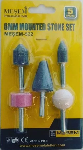 MEŞEM MİNİ KALIPÇI TAŞLAMA SETİ 5 PARÇA ürün görseli 1