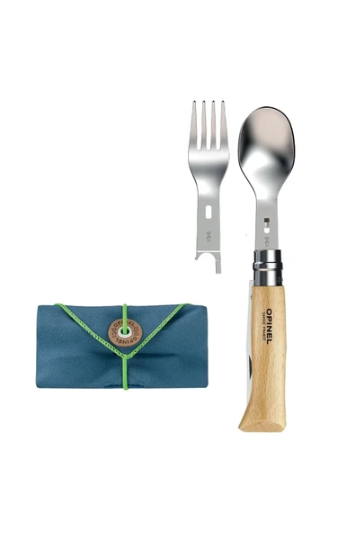 Opinel Picnic Plus Piknik Çatal & Kaşık Seti ürün görseli 1