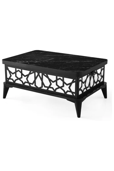 ZERENLAND 1315 Akıllı Sehpa, Sihirli Sehpa, Açılır Orta Sehpa, Büyüyen Sehpa 82*50cm ürün görseli 1