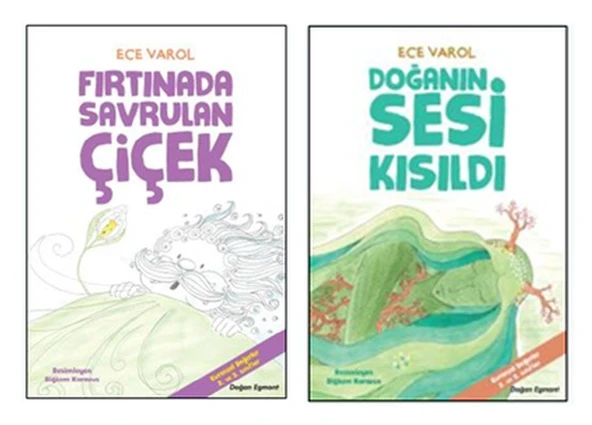 Ece Varol Fırtınada Savrulan Çiçek + Doğanın Sesi Kısıldı (2 Kitap) ürün görseli 1