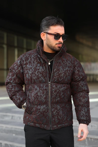 ERKEK DESENLİ ŞİŞME MONT - Resim 11
