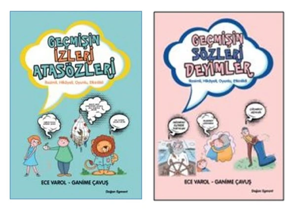 Ece Varol Geçmişin İzleri Atasözleri + Geçmişin Sözleri Deyimler (2 Kitap) ürün görseli 1