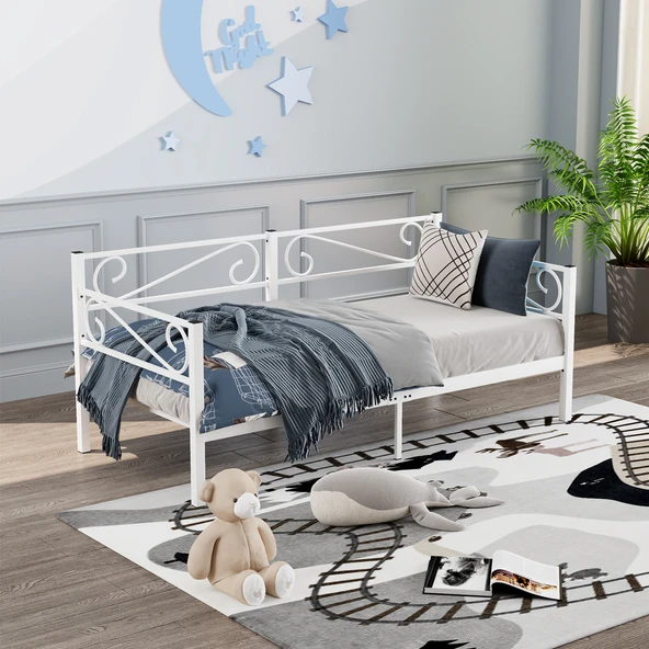 Luna Daybed 100X200 cm Beyaz Renk ürün görseli 1