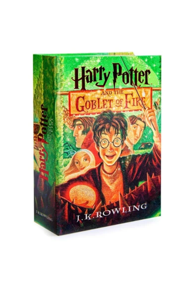Kitap Görünümlü Kilitlenebilir Gizli Kasa Harry Potter Goblet of Fire Ateş Kadehi Lisanslı ürün görseli 1
