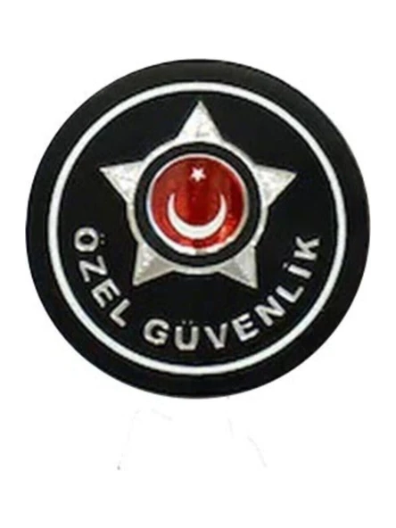 Özel Güvenlik 3D Şapka Arması, Yeni Model Tip, Standart Ölçü, ürün görseli 1