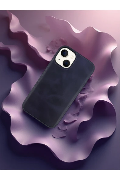 DEERDERİ Juno İphone Hakiki Deri Koruyucu Kılıf Iphone 13/14/15 ürün görseli 1