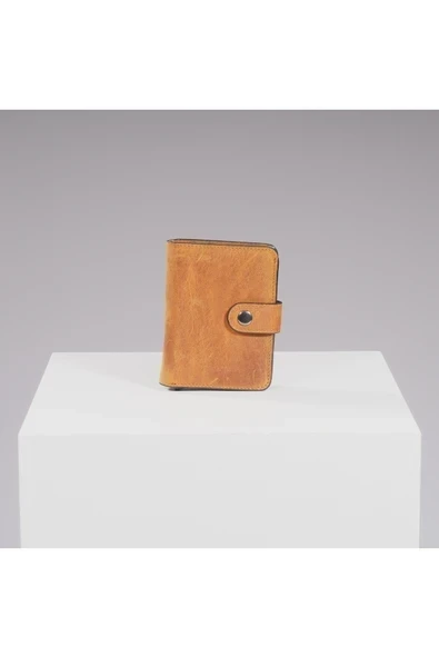 DEERDERİ Thyke Vintage Deri Cüzdan Kartlık ürün görseli 1