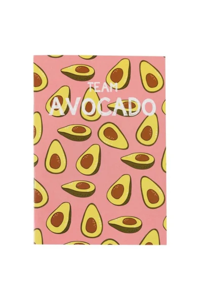 Team Avocado Temalı Çizgisiz Defter - Resim 2