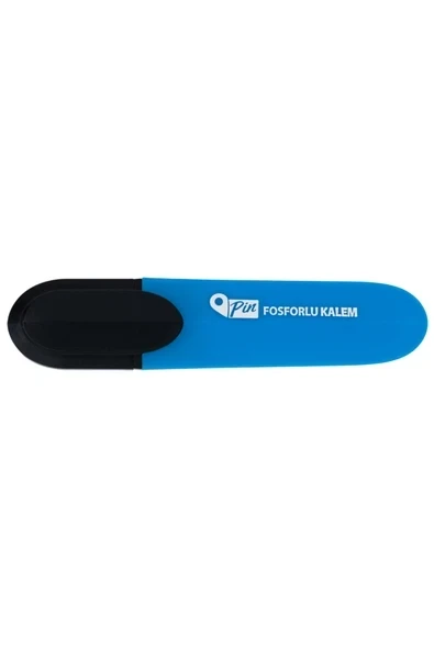 Pin 800 Fosforlu Kalem Mavi 10'lu Paket ürün görseli 1