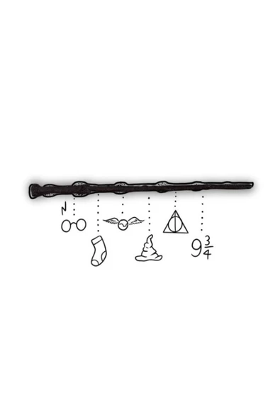 Harry Potter Asası Siyah - Resim 4