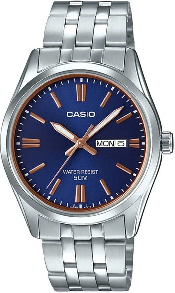 Casio MTP-1335D-2A2VDF Quartz Çelik Gri 38 mm Erkek Kol Saati ürün görseli 1