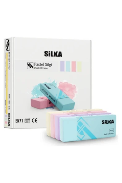 Pastel Silgi 4 Renk Orta Boy 1 Adet ürün görseli 1