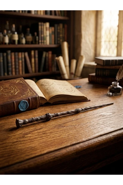 Harry Potter Asası Kahverengi ürün görseli 1