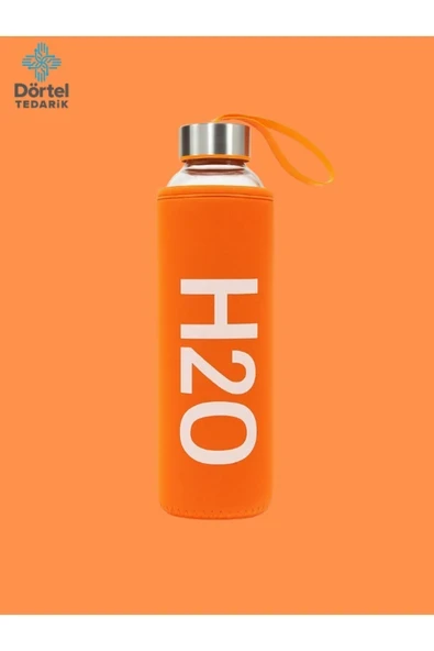 Tohana H2o Kılıflı Cam Matara 750 ML ürün görseli 1