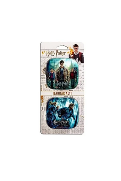 Harry Potter Lisanslı Bardak Altlığı 2'li Set ürün görseli 1
