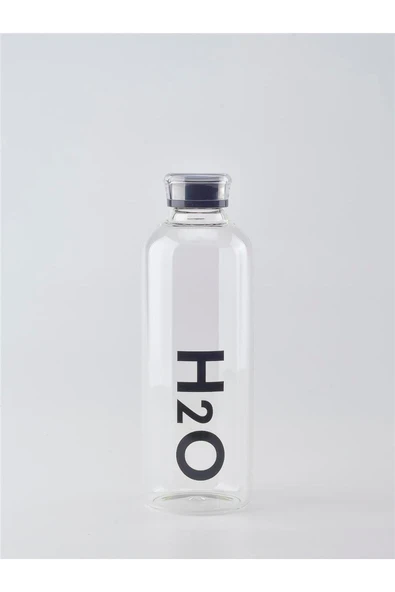 Tohana H2O 1lt Borosilikat Cam Matara Siyah ürün görseli 1