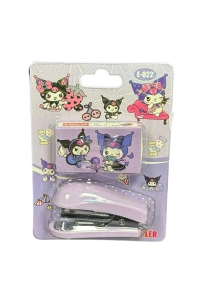 Sanrio Kuromi Mini Zımba Seti 2'li Mor ürün görseli 1