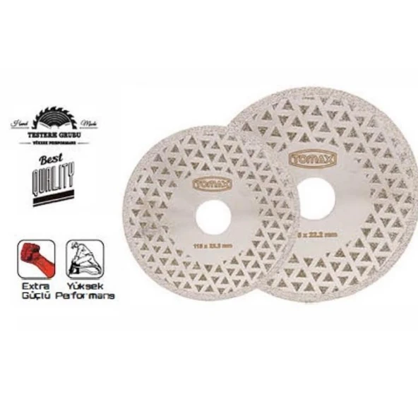 Elektrolize Elmas Kesici Disk - 115 mm ürün görseli 1