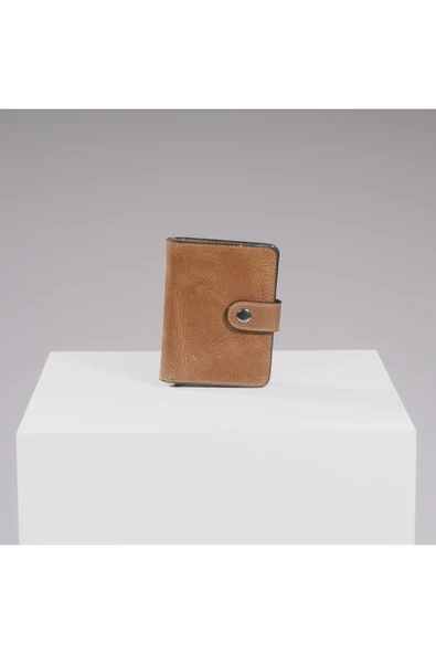 DEERDERİ Thyke Vintage Deri Cüzdan Kartlık ürün görseli 1